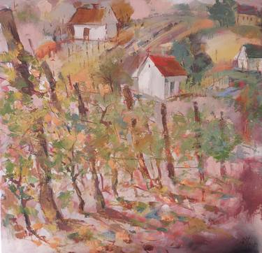 Print of Seasons Paintings by Lorand Sipos