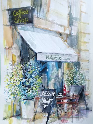 Cafe shop Paris thumb