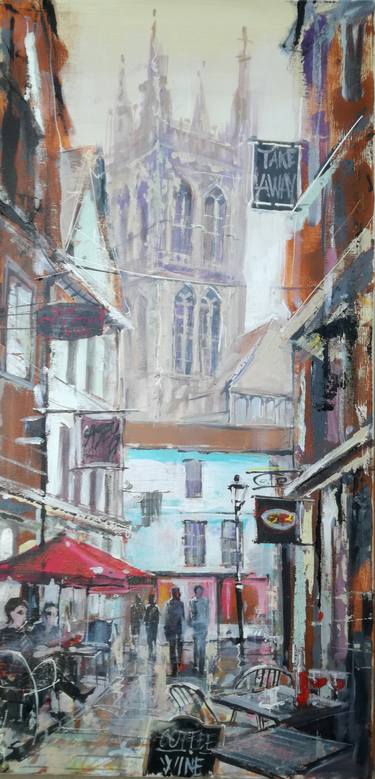 Print of Fine Art Cities Paintings by Lorand Sipos