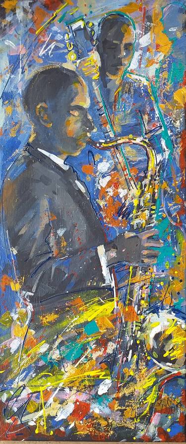 Print of Expressionism Music Paintings by Lorand Sipos
