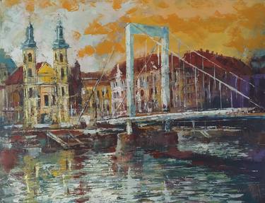 Print of Impressionism Cities Paintings by Lorand Sipos