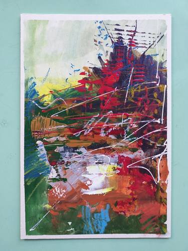 Print of Fine Art Abstract Paintings by Lorand Sipos
