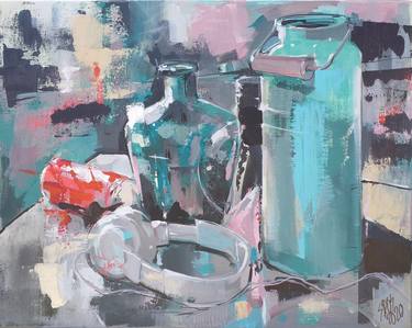 Print of Abstract Still Life Paintings by Lorand Sipos