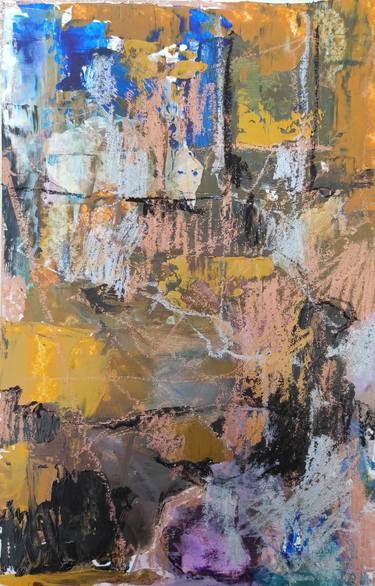 Original Fine Art Abstract Paintings by Lorand Sipos