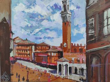 Print of Fine Art Cities Paintings by Lorand Sipos