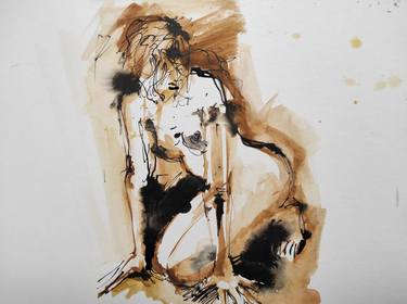 Print of Fine Art Nude Paintings by Lorand Sipos