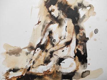 Print of Fine Art Nude Paintings by Lorand Sipos