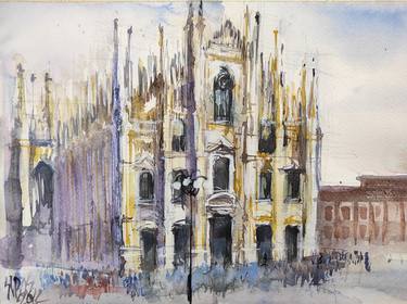 Print of Fine Art Places Paintings by Lorand Sipos