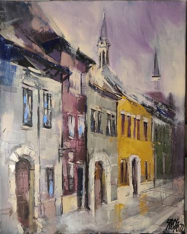 Print of Fine Art Cities Paintings by Lorand Sipos