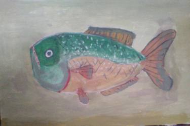 Original Expressionism Fish Paintings by Fernando Falco