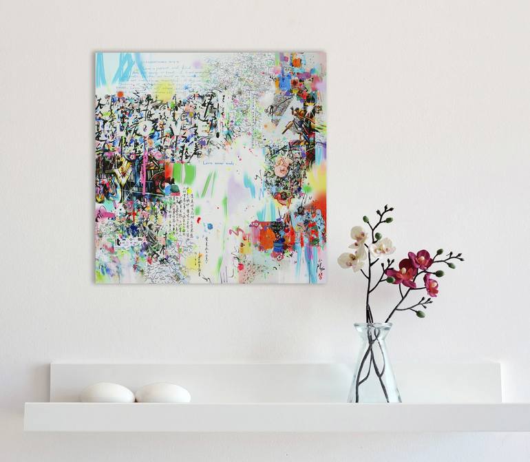 Original Abstract Painting by Xiaoyang Galas