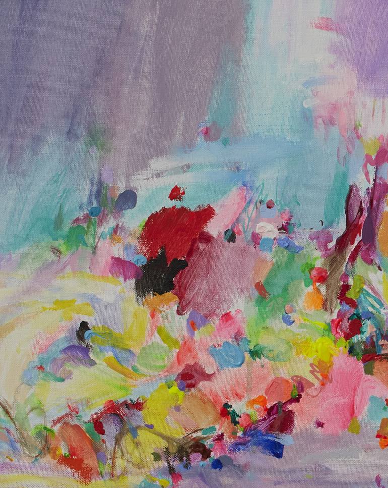 Original Abstract Painting by Xiaoyang Galas