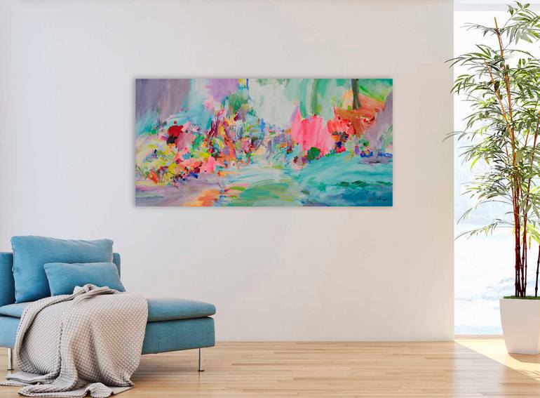 Original Abstract Painting by Xiaoyang Galas