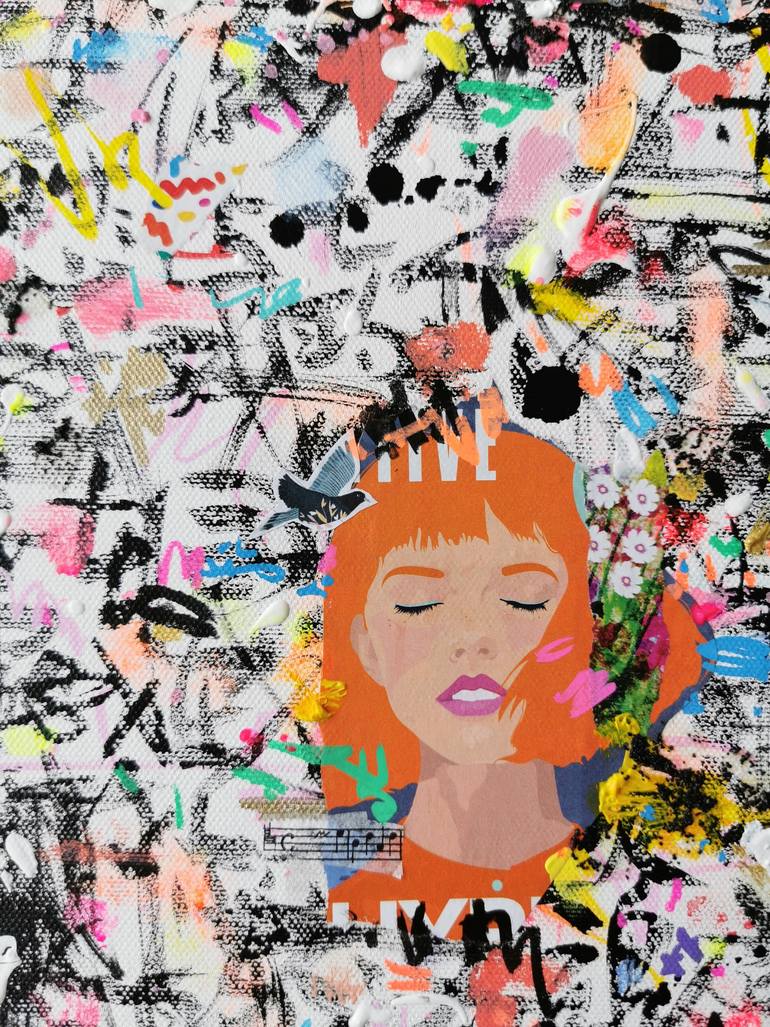 Original Pop Art Travel Painting by Xiaoyang Galas