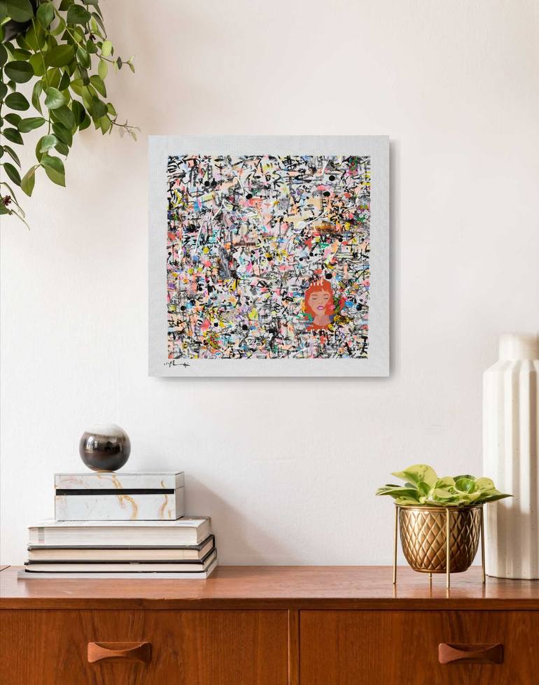 Original Pop Art Travel Painting by Xiaoyang Galas