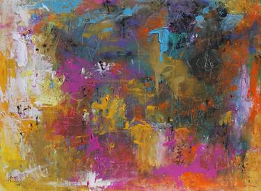 Print of Abstract Expressionism Abstract Paintings by Xiaoyang Galas