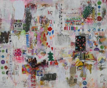 Original Abstract Children Collage by Xiaoyang Galas