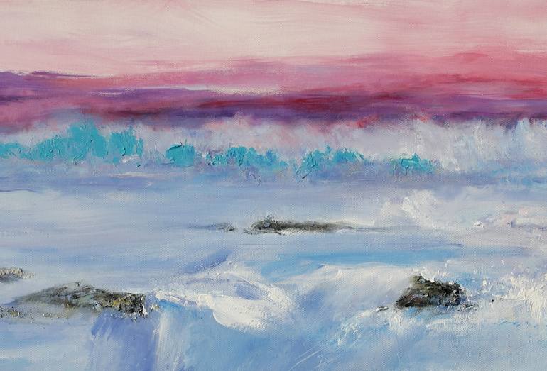 Original Fine Art Seascape Painting by Xiaoyang Galas