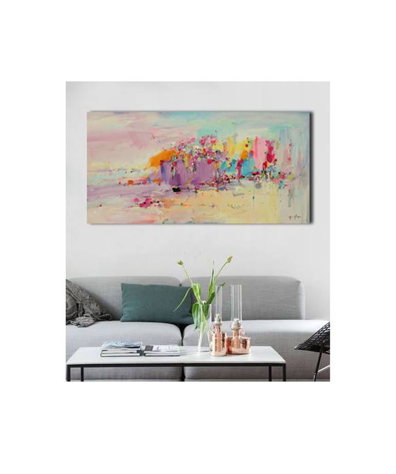 Original Abstract Painting by Xiaoyang Galas