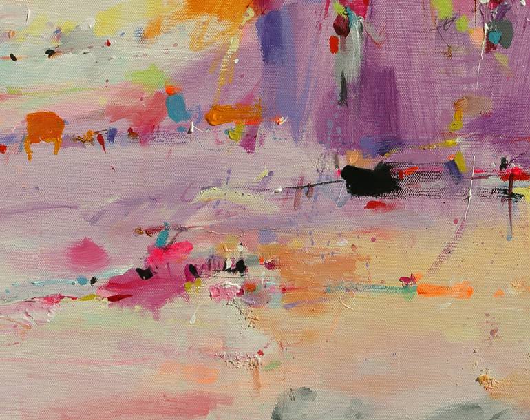 Original Abstract Painting by Xiaoyang Galas