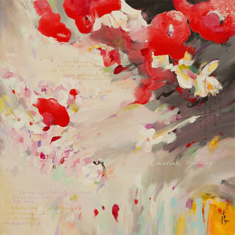 Cherish The Day Painting By Xiaoyang Galas Saatchi Art