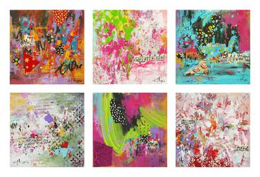 Print of Abstract Expressionism Abstract Paintings by Xiaoyang Galas