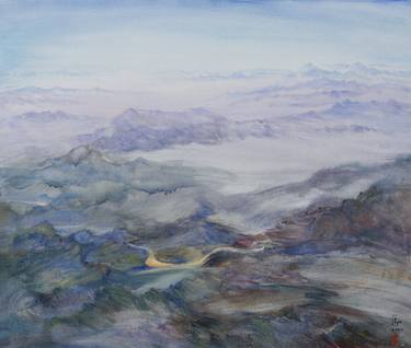 Print of Landscape Paintings by Xiaoyang Galas