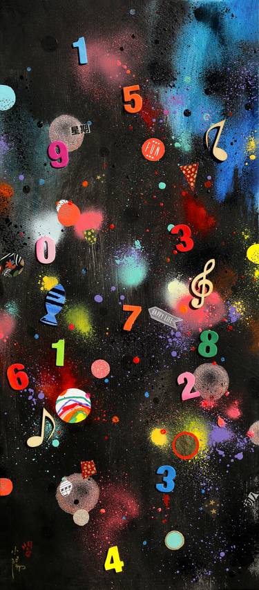 Print of Abstract Music Collage by Xiaoyang Galas