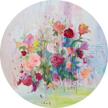 Original Floral Paintings by Xiaoyang Galas