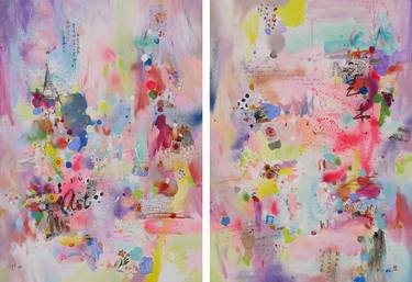 Print of Abstract Culture Paintings by Xiaoyang Galas
