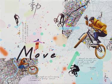 Print of Abstract Sports Paintings by Xiaoyang Galas
