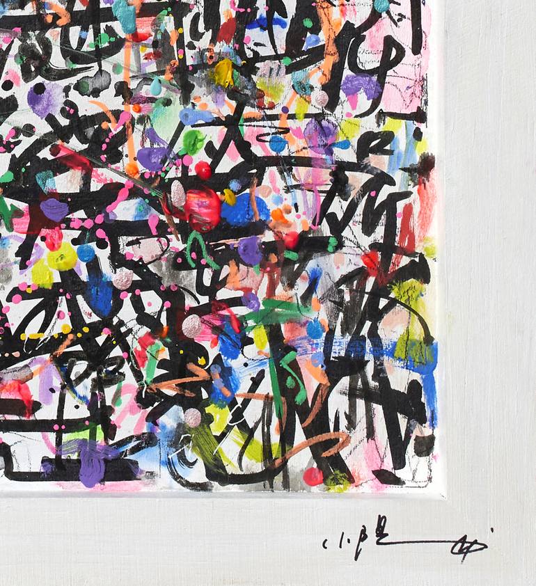 Original Abstract Popular culture Painting by Xiaoyang Galas