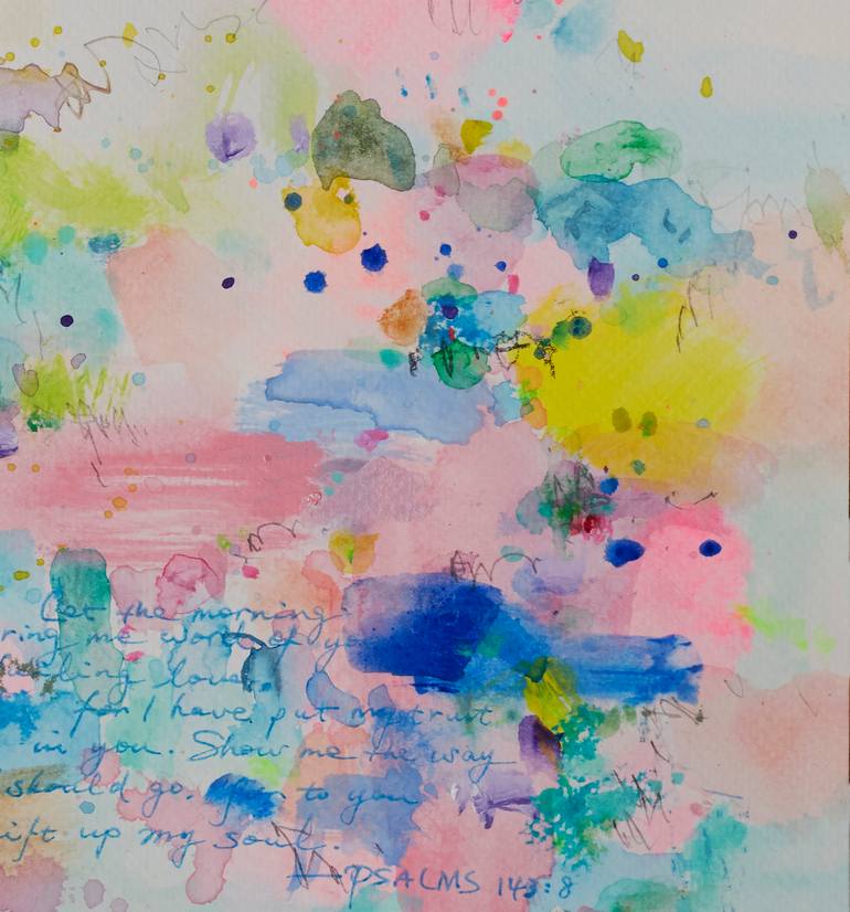 Original Abstract Landscape Painting by Xiaoyang Galas