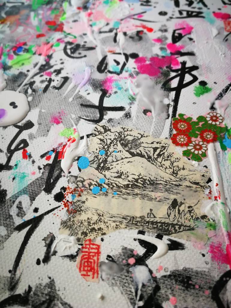 Original Abstract Painting by Xiaoyang Galas