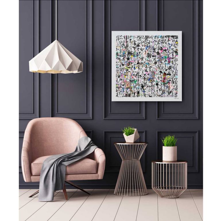 Original Minimalism Abstract Painting by Xiaoyang Galas