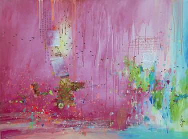 Original Abstract Landscape Paintings by Xiaoyang Galas