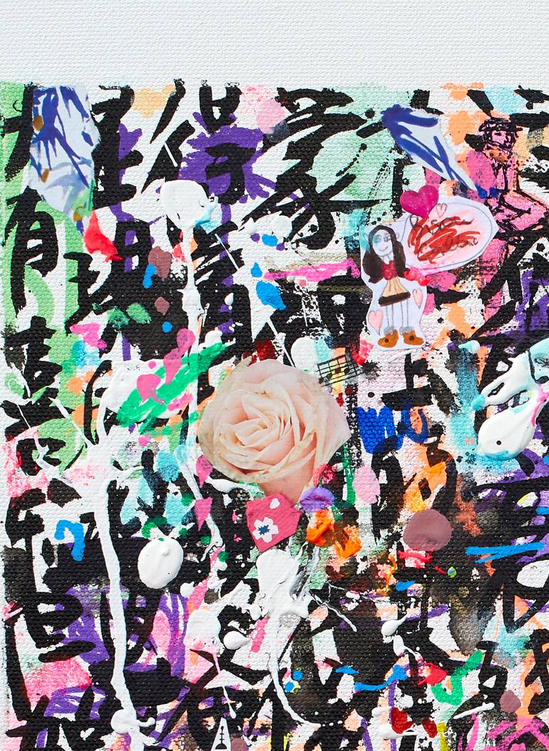 Original Abstract Painting by Xiaoyang Galas