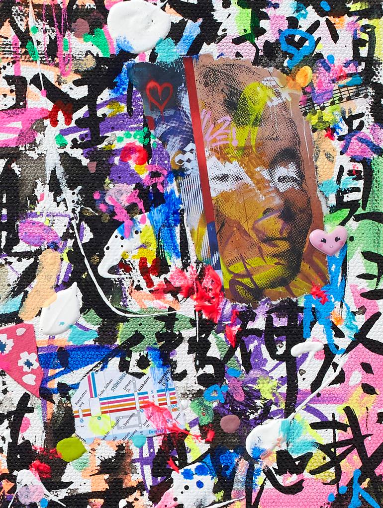 Original Abstract Painting by Xiaoyang Galas