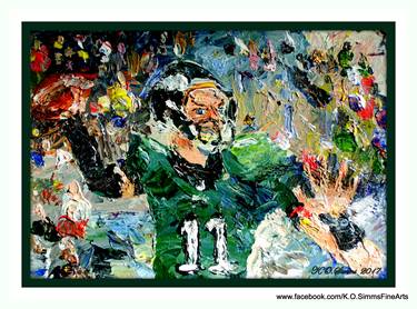 Original Impressionism Sports Paintings by K O SimmsFineArts