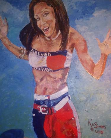 Original Impressionism Celebrity Paintings by K O SimmsFineArts