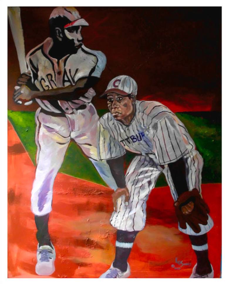 Negro Leagues Baseball Tribute Art -- Negro Leagues Baseball Tribute --  Thomas Jordan Gallery