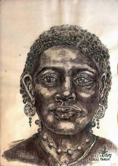 Original Portrait Drawings by A LALMI