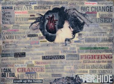 Original Conceptual Women Collage by Nicole Fournier