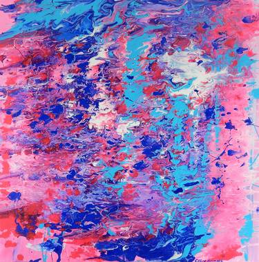Original Abstract Paintings by Céline GRIMALDI