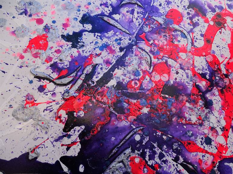 Original Abstract Painting by Céline GRIMALDI