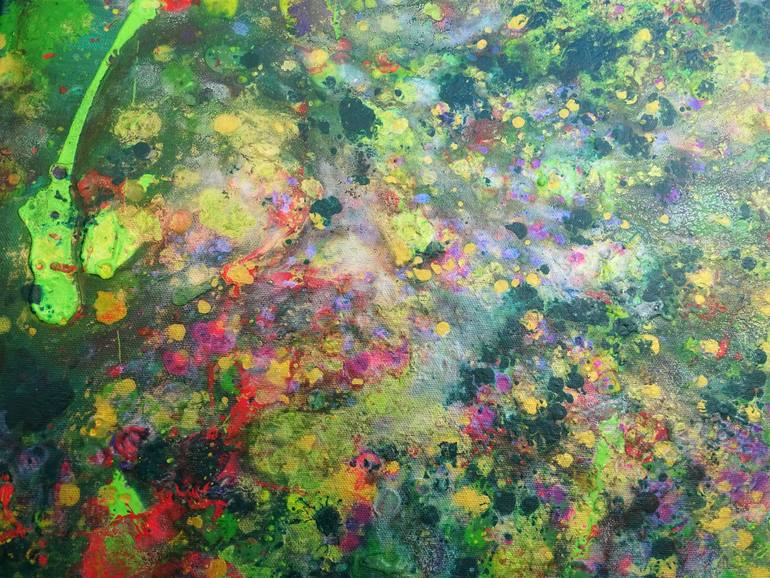 Original Abstract Painting by Céline Grimaldi