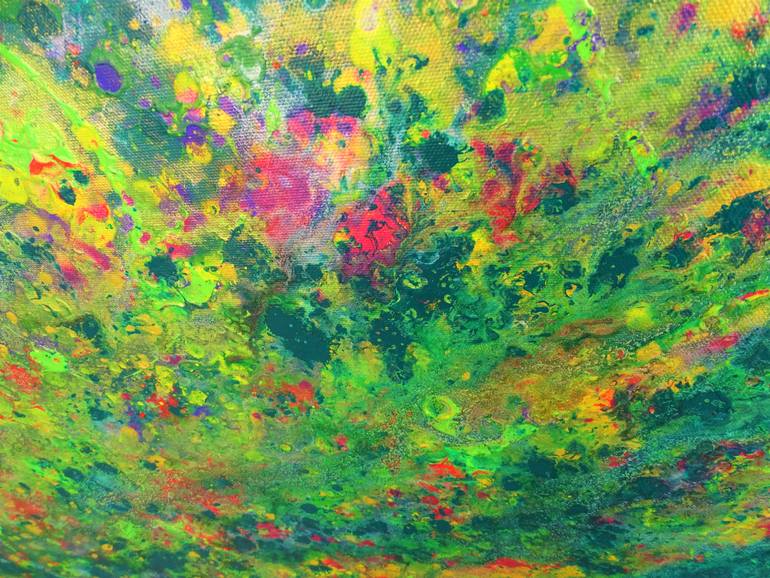 Original Abstract Painting by Céline Grimaldi