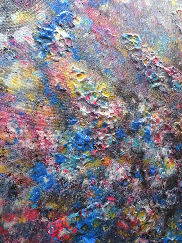 Original Abstract Painting by Céline GRIMALDI