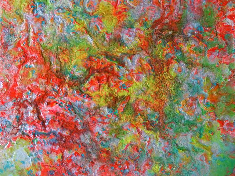 Original Abstract Painting by Céline GRIMALDI