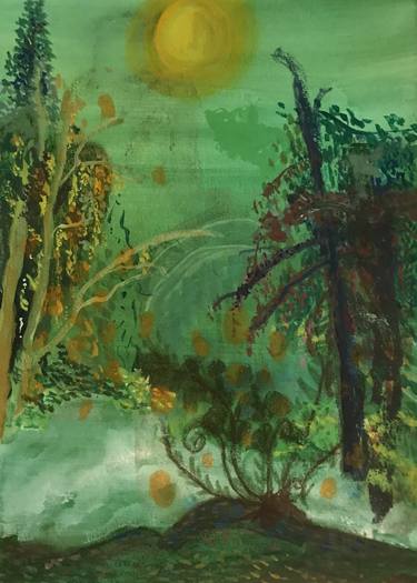 Print of Impressionism Botanic Paintings by Jacqueline van der Plaat